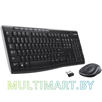 Комплект клавиатура + мышь Logitech MK270 Wireless Combo (920-003381)